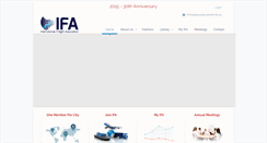 Desktop Screenshot of ifa-online.com